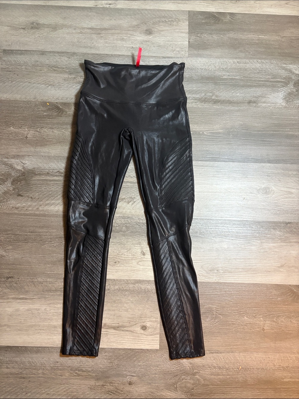Spanx size large High-Waist Black Leggings